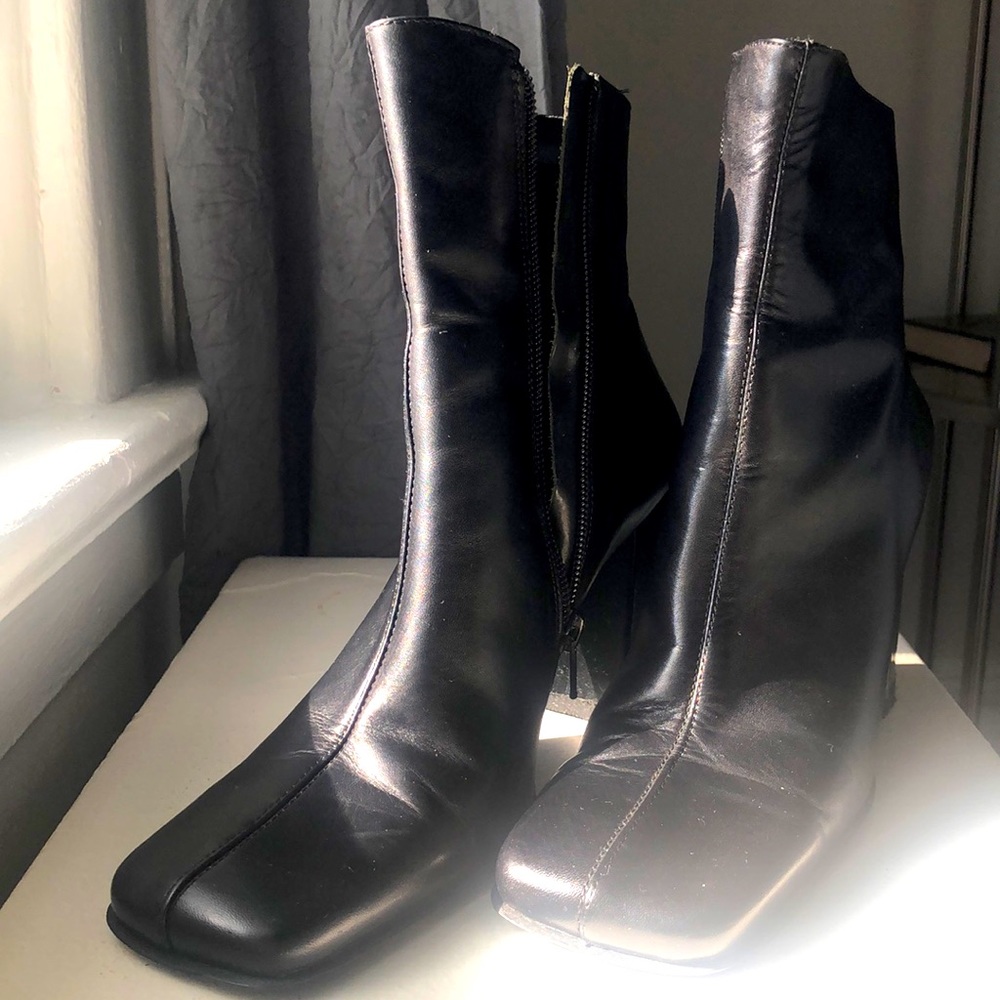 Aldo Block Heel Ankle Boot